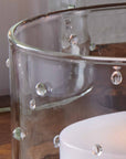 Livenza™ Mould Blown Borosilicate Glass Hurricane (7.7 in.)
