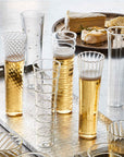 Livenza™ 8 oz. Mould Blown Borosilicate Glass Flute Glasses (set of 6)