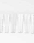 Livenza™ flute glasses (8 oz.: set of 6) - Clear | Image 1 | Premium Glass from the Livenza collection | made with Borosilicate Glass for long lasting use | texxture