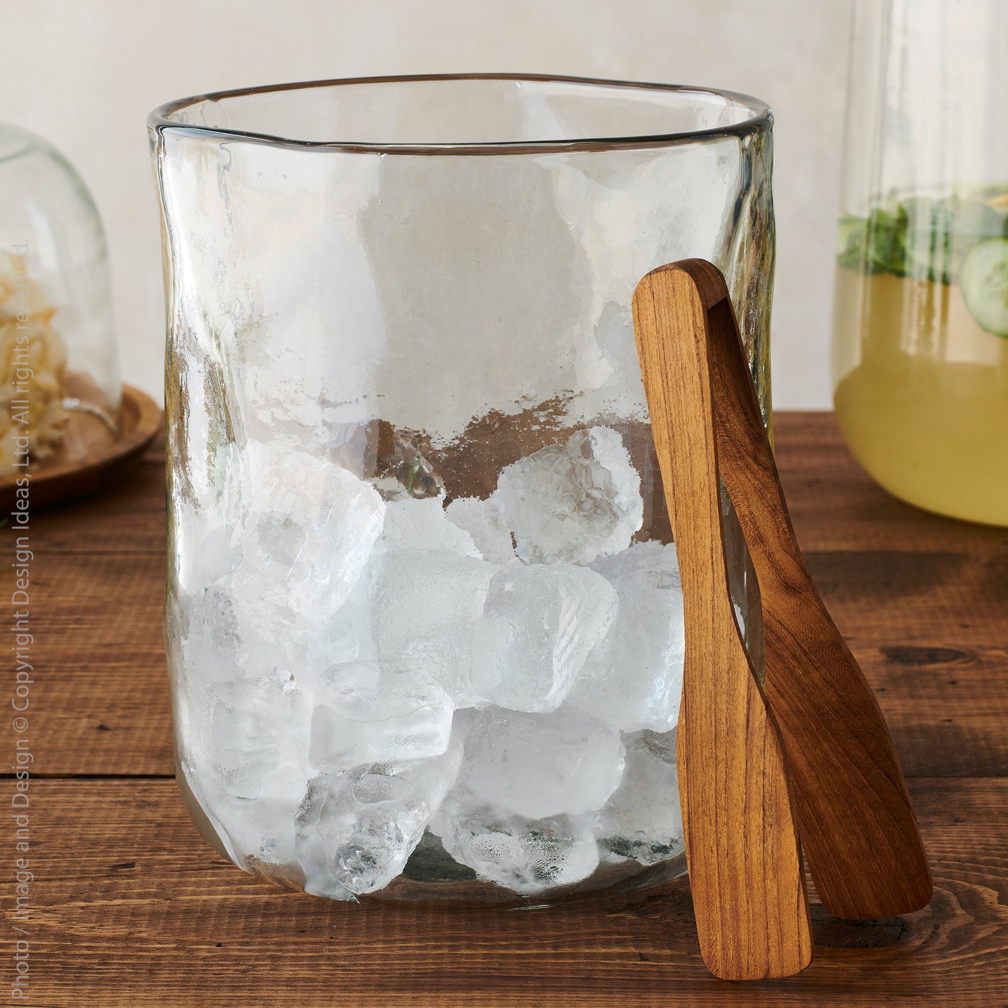 Chiku Teak Tongs Black Color | Image 2 | From the Chiku Collection | Expertly made with natural teak for long lasting use | These utensils are sustainably sourced | Available in natural color | texxture home