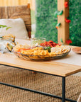 Wabisabi™ decorative bowl (16in) - Clear | Image 8 | Premium Bowl from the Wabisabi collection | made with Glass for long lasting use | texxture