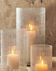 Grayson™ Large Mouth Blown Glass Hurricane (8 dia. x 16 in.) - (colors: Clear) | Premium Candleholder from the Grayson™ collection | made with Glass for long lasting use