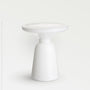 Venezia™ side table (white) - White | Image 1 | Premium Table from the Venezia collection | made with Blown glass for long lasting use | texxture
