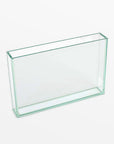 Vision™ vase (medium: long: rectangle) - Clear | Image 1 | Premium Vase from the Vision collection | made with Glass for long lasting use | texxture