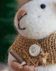 Lilliput™ Country Mouse Wool Ornaments (Set of 3)