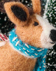 Lilliput™ Classic Christmas Wool Ornaments (Set of 3)