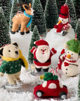 Lilliput™ ornament, classic christmas, set of 3 - Multi | Image 2 | Premium Ornaments from the Lilliput collection | made with Wool for long lasting use | texxture