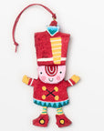 Sugarplum™ ornament, toy soldier - Red | Image 1 | Premium Ornaments from the Sugarplum collection | made with cotton mache for long lasting use | texxture