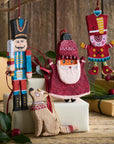 Sugarplum™ ornament, toy soldier - Red | Image 2 | Premium Ornaments from the Sugarplum collection | made with cotton mache for long lasting use | texxture