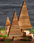 Woodstock Teak Tree (Medium) white color | Image 2 | From the woodstock Collection | Expertly handmade with natural teak for long lasting use | This decorative is sustainably sourced | Available in white color | texxture home