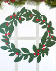 Hollyjolly™ Wood Wreath