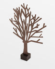 Sherwood Wood Tree (Small) - white color | Image 1 | From the Sherwood Collection | Exquisitely made with natural wood for long lasting use | Available in white color | texxture home