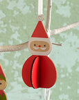 Nordic Santa™ Laser Cut Poplar Wood Ornament