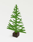 Alpine Poplar Wood Tree (Large) - Blue Color | Image 1 | From the Alpine Collection | Exquisitely handmade with natural poplar wood for long lasting use | Available in white color | texxture home