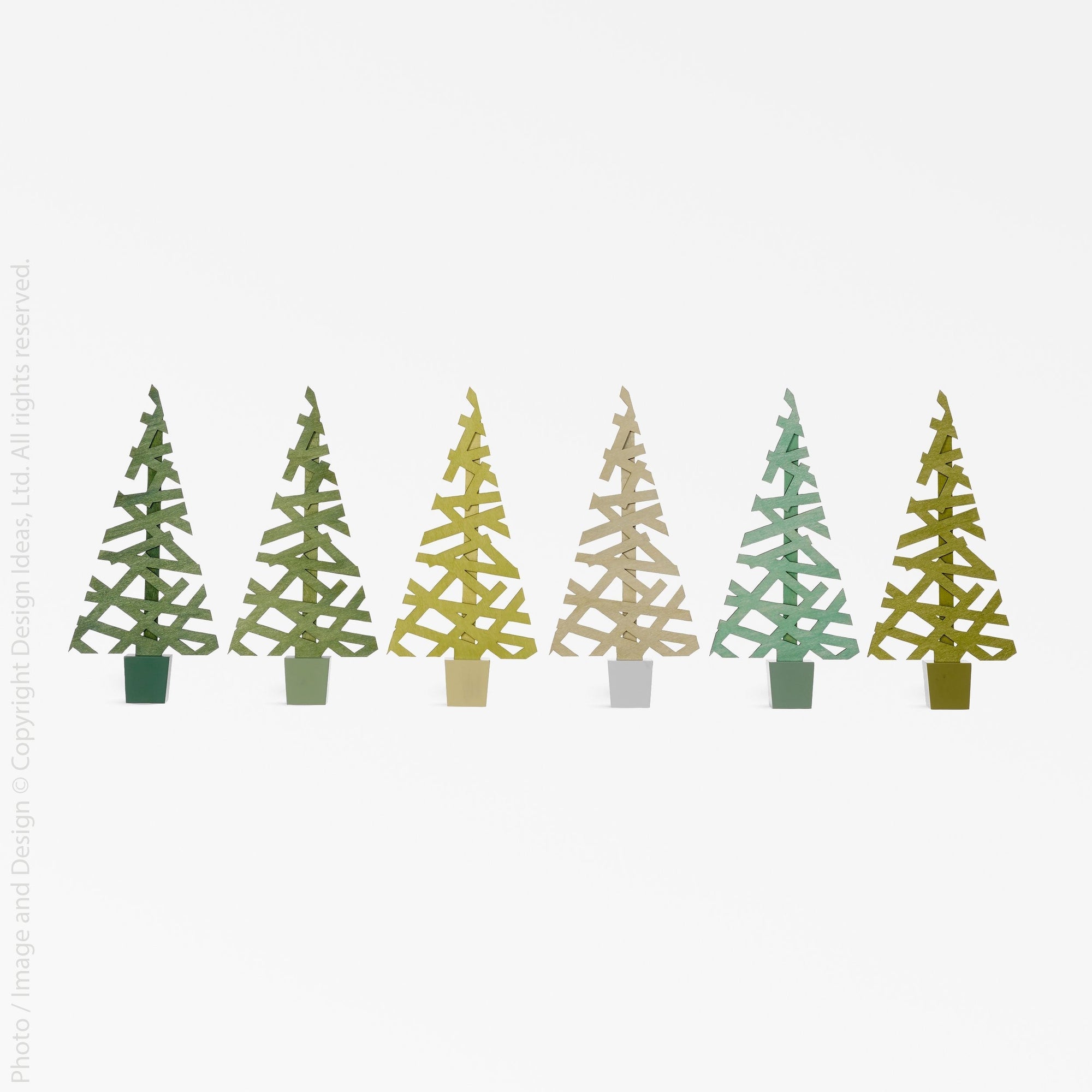 Aspen Wood Tree (Small) - Natural Color | Image 1 | From the Aspen Collection | Skillfully handmade with natural plywood for long lasting use | texxture home