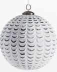 Breckenridge Mandal Glass Ornament - Green Color | Image 1 | From the Breckenridge Collection | Masterfully handmade with natural glass for long lasting use | Available in white color | texxture home