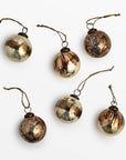 Chamonix™ Mouth Blown Glass Ornaments - 3 inch (set of 6)