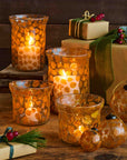 Souci™ ornament, 2in - Orange | Image 2 | Premium Ornaments from the Souci collection | made with Glass for long lasting use | texxture