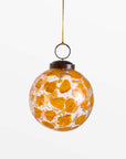 Souci™ ornament, 3in - Orange | Image 1 | Premium Ornaments from the Souci collection | made with Glass for long lasting use | texxture