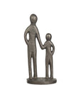 Spirit Nurture Cast Iron Candle Natural Color | Image 2 | From the Spirit Collection | Masterfully crafted with natural cast iron for long lasting use | Available in white color | texxture home