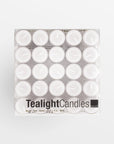 Tealight Candles (Set of 50) - Natural Color | Image 1 | From the TeaLights Collection | Elegantly crafted with natural wax for long lasting use | Available in white color | texxture home