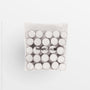 Tealight Candles (Set of 100) - Natural Color | Image 1 | From the TeaLights Collection | Skillfully made with natural wax for long lasting use | Available in white color | texxture home