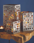 Ventana Iron Lantern (Medium) Natural Color | Image 3 | From the Ventana Collection | Skillfully handmade with natural iron for long lasting use | Available in black color | texxture home