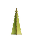 Tannenbaum White Wood Tree Set (6 Inch) — Bundle - Green Color | Image 8 | From the Tannenbaum Collection | Elegantly assembled with natural plywood for long lasting use | Available in white color | texxture home
