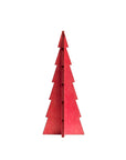 Tannenbaum White Wood Tree Set (6 Inch) — Bundle - Green Color | Image 4 | From the Tannenbaum Collection | Elegantly assembled with natural plywood for long lasting use | Available in white color | texxture home