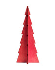 Tannenbaum Wood Tree Set (8 Inch) — Bundle - Green Color | Image 4 | From the Tannenbaum Collection | Skillfully assembled with natural plywood for long lasting use | texxture home