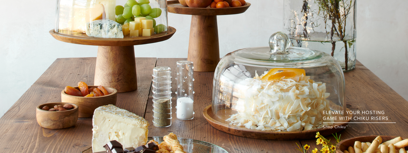 Chiku Collection | serveware collection hero image |  Made with natural materials from all over the world | texxture home