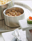 Crosby™ stainless steel bowl (4 dia. X 2.6 in.)