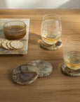 Solis™ Mouth Blown Stemless Wine Glass (set of 4)