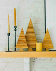 Jasper™ iron taper candle holder (12.4 in.)