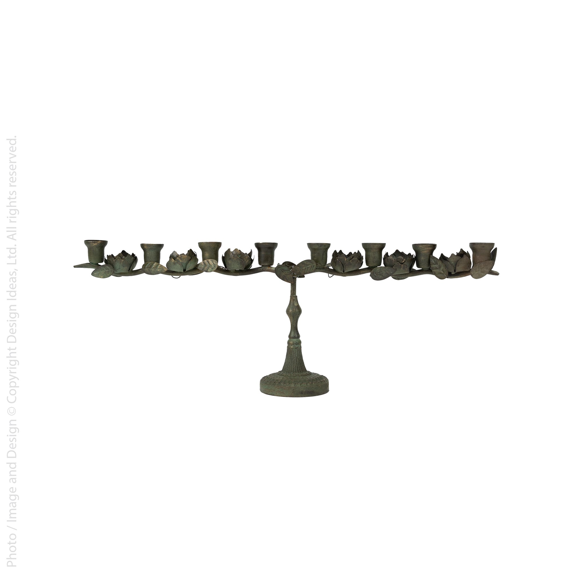 Astoria™  iron candleabra
