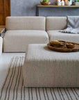 Avira™ Woven Cotton Ottoman