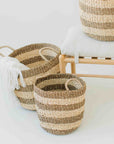 Camden™ Woven Seagrass Baskets (set of 3)