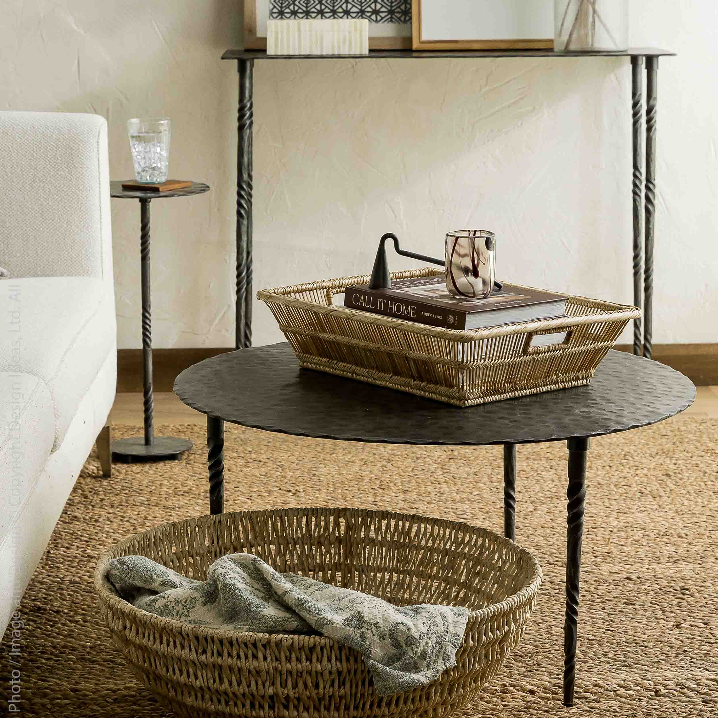 Mira™ Woven Abaca basket (set of 2) – texxture
