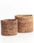 Roletta™ banana bark basket (set of 2)