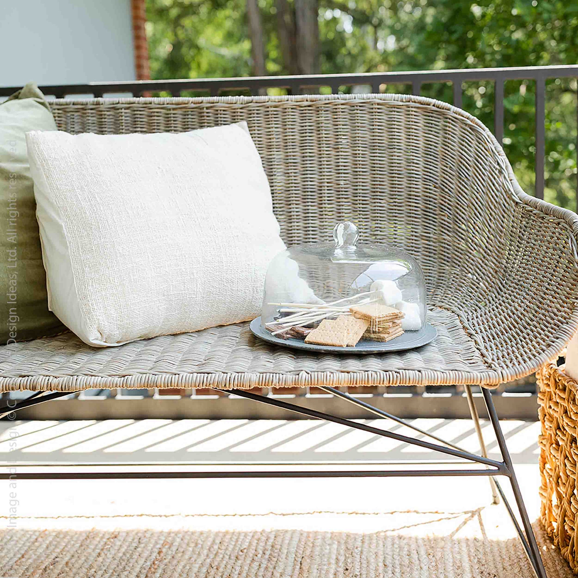 Ormond™ Rattan Settee Bench