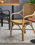 Lanai™ Woven 100% Rattan Core Natural Chairs