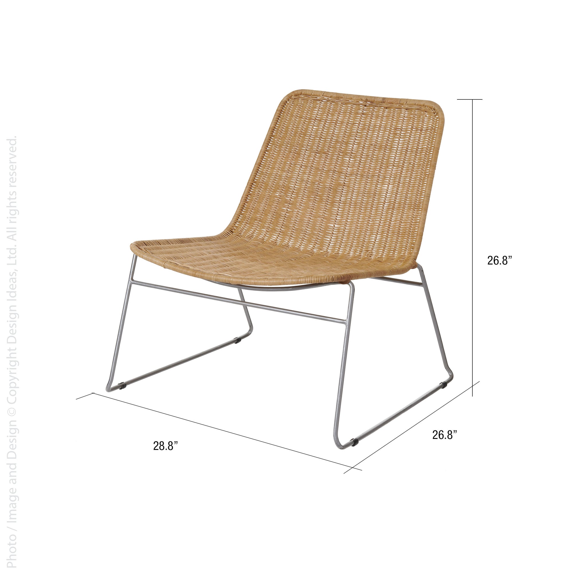 Larsen™ Rattan Lounge Chair