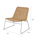 Larsen™ Rattan Lounge Chair