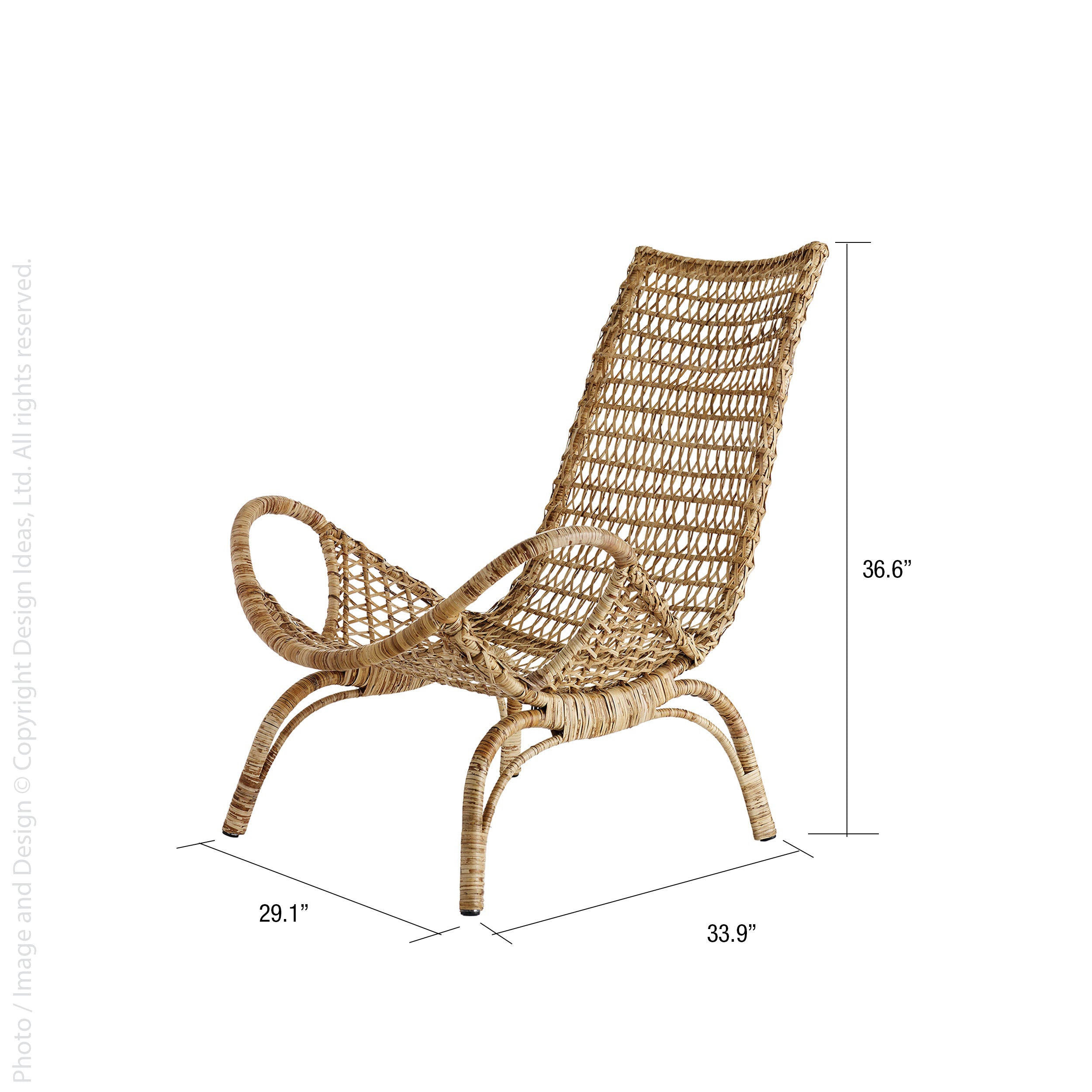 Lotus™ Rattan Chair