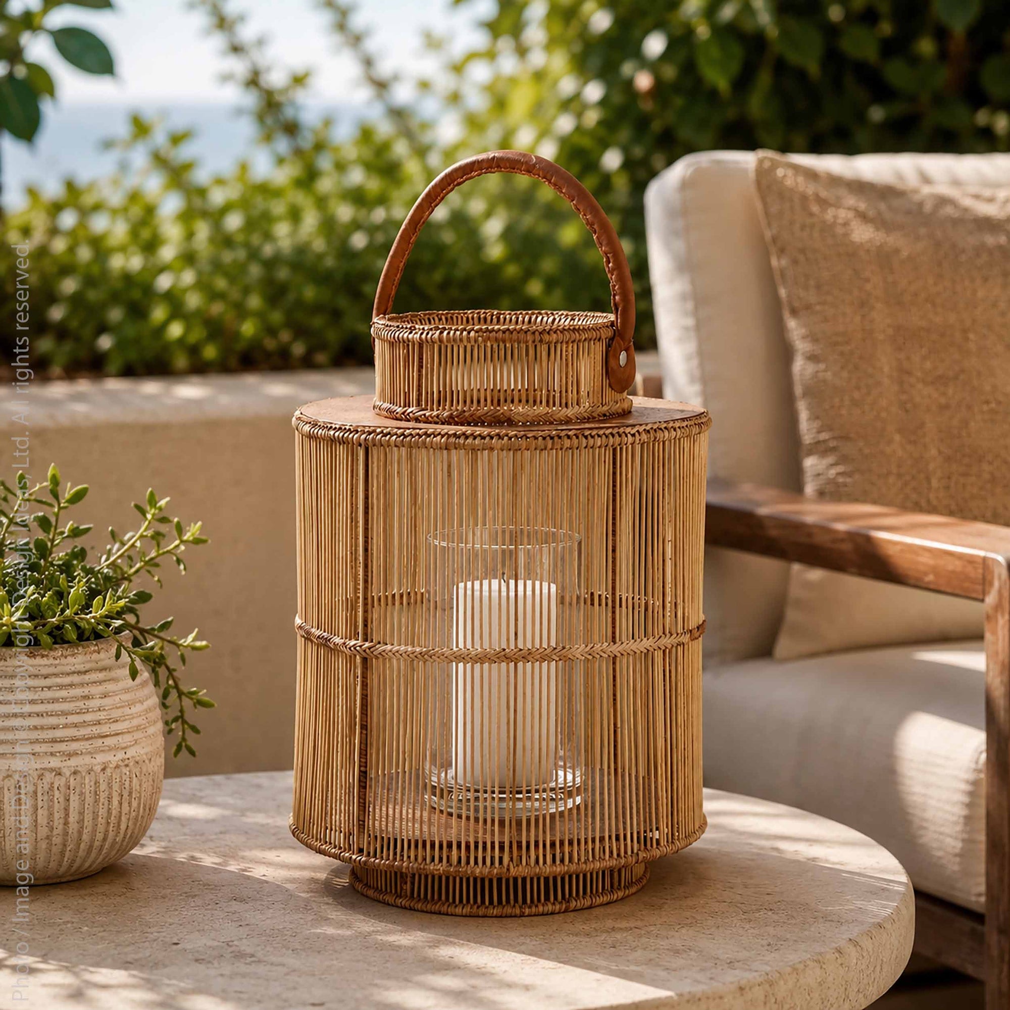 Liana™ Rattan Lantern