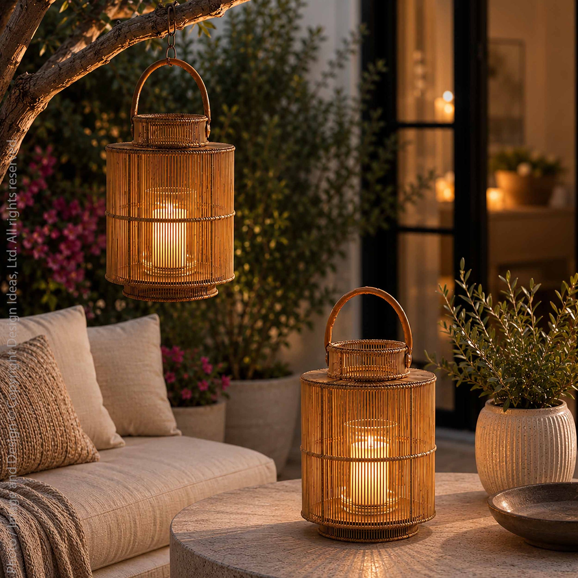 Liana™ Rattan Lantern