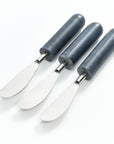 Hudson™ handcrafted stone spreaders (set of 3)