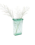 Nile River recycled glass vase (13.5 in. - rectangle)