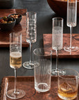 Endra™ Hand Etched Glass Drinking Glass (16 oz - set of 4)