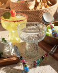 Norwell™ mouth blown stemless margarita glass (set of 4)